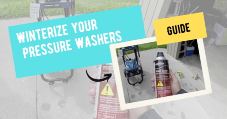How to Winterize Pressure Washer Fast