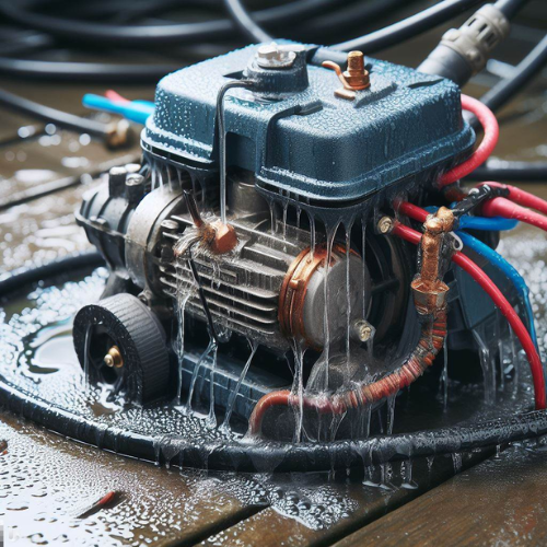 Electric Pressure Washer motor Overheat